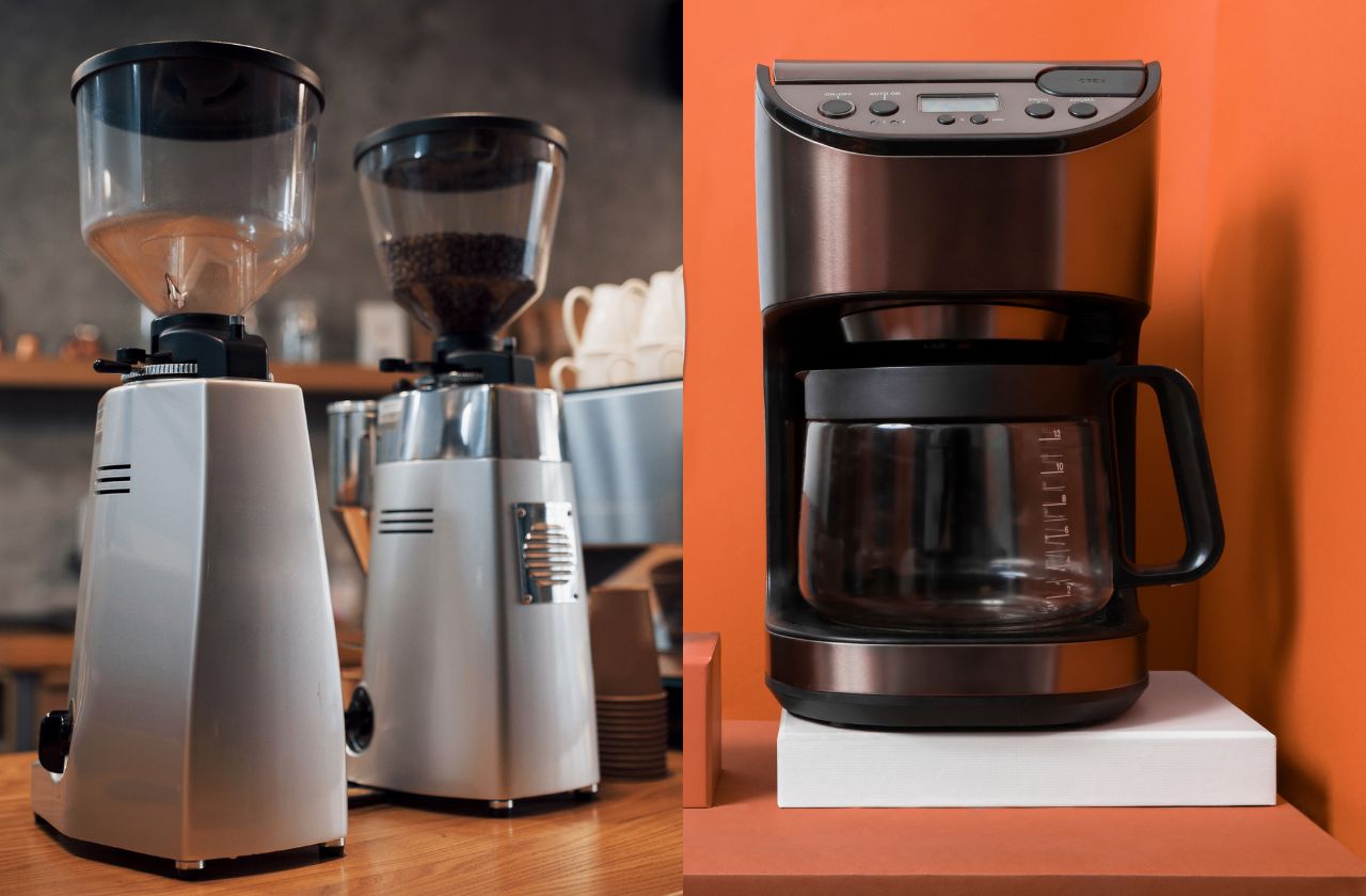 Coffee brewer vs coffee grinder
