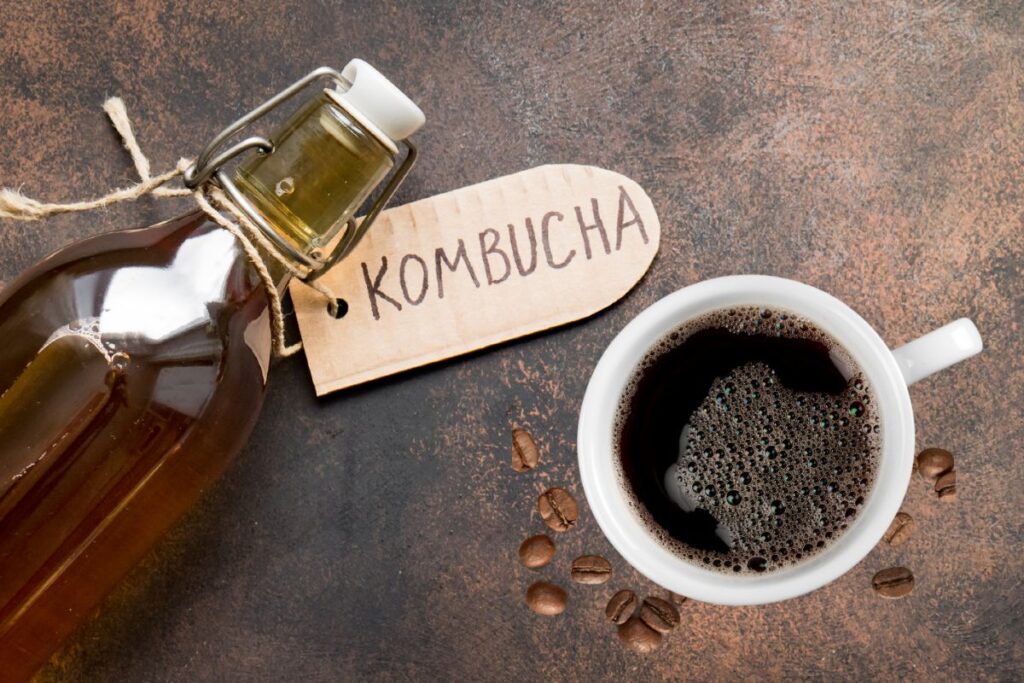 Kombucha and coffee