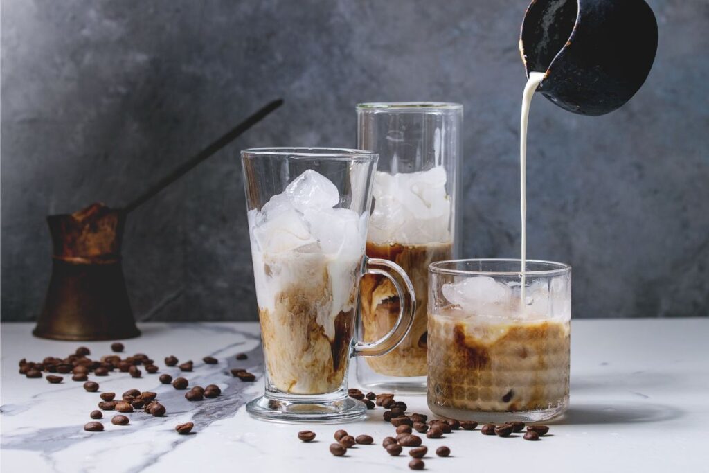 Iced coffee